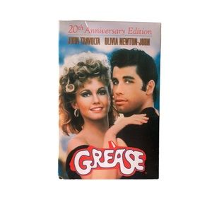 Grease 20th Anniversary Edition VHS Cassette Tape Movie